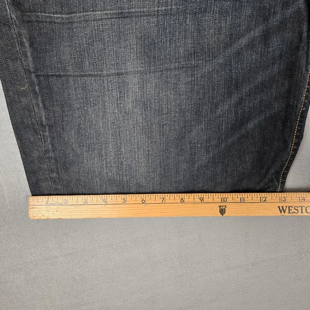 Antik Denim Jeans Shorts Mens 42 Zip Pockets‎ Embroidered Cotton Baggy Y2K